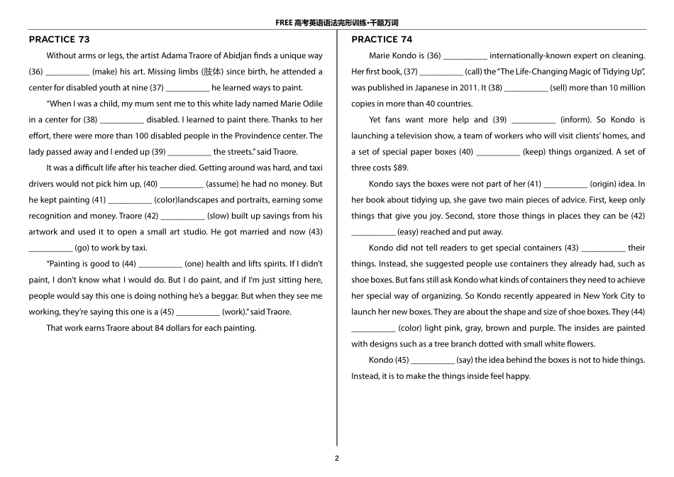 06_第六阶段_语法填空71-100.pdf_第2页