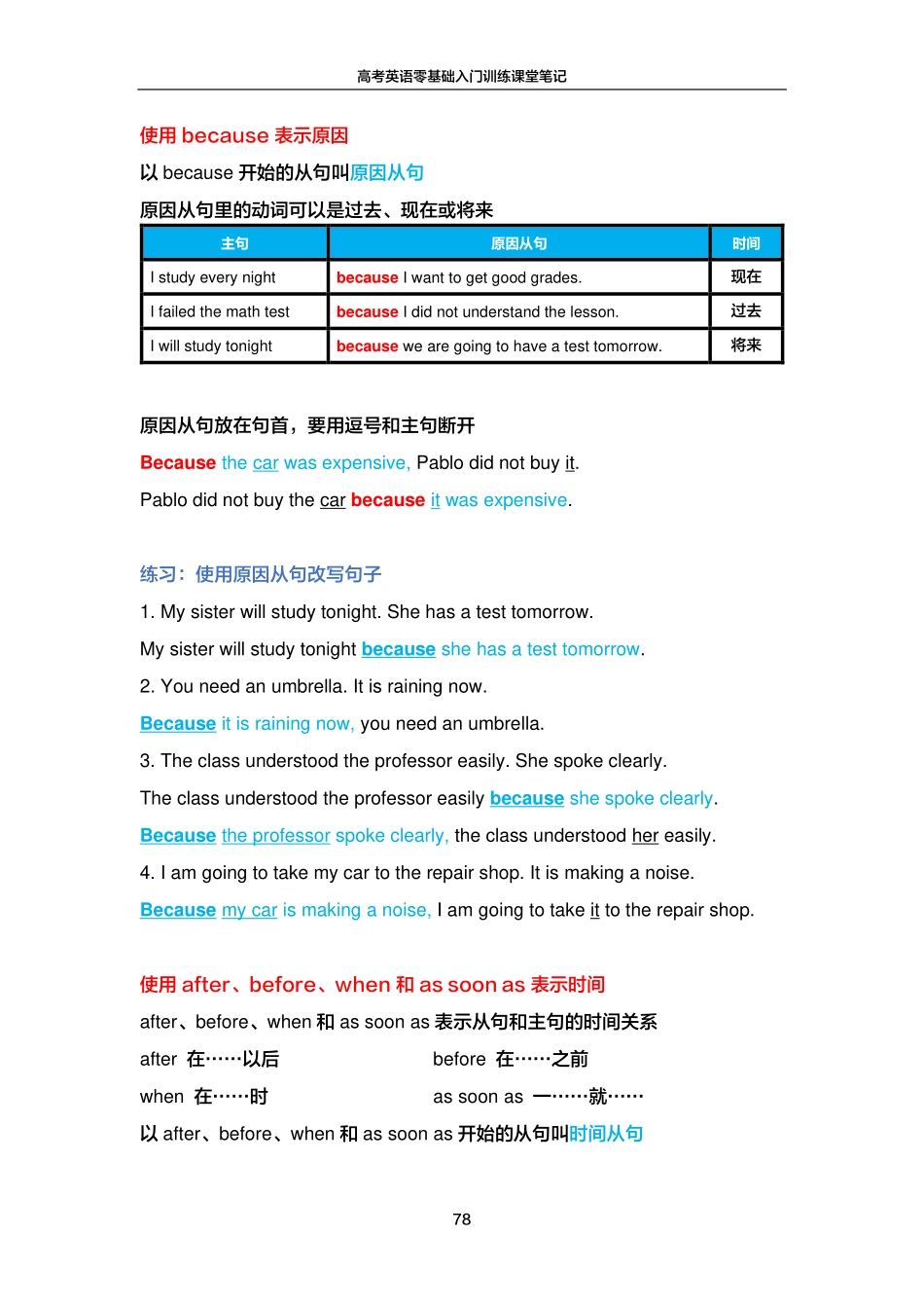 FREE高考英语零基础入门训练笔记11.pdf_第3页