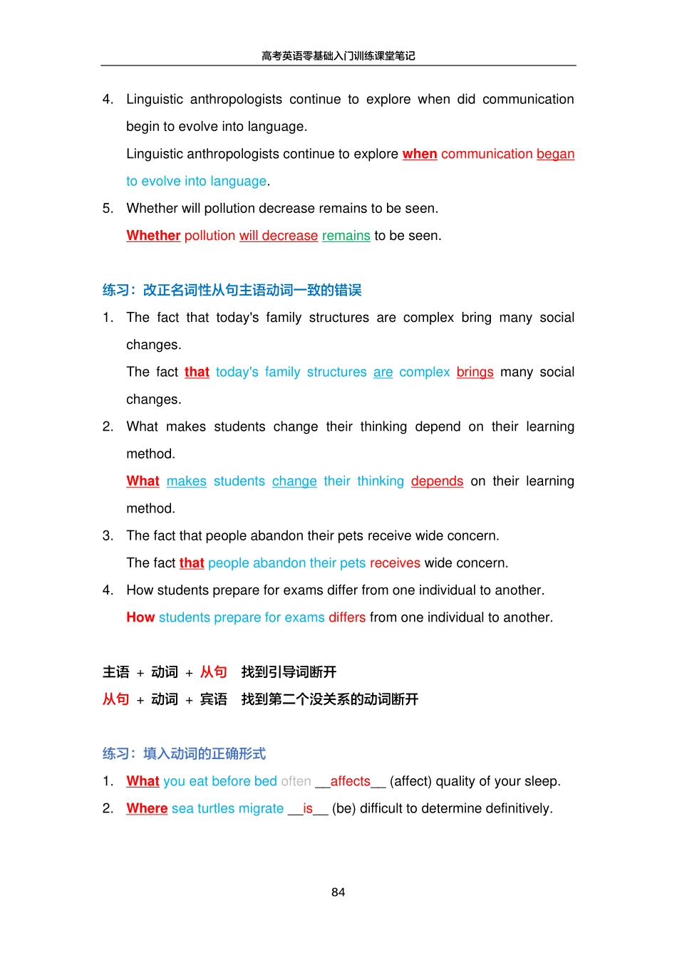 FREE高考英语零基础入门训练笔记12.pdf_第3页