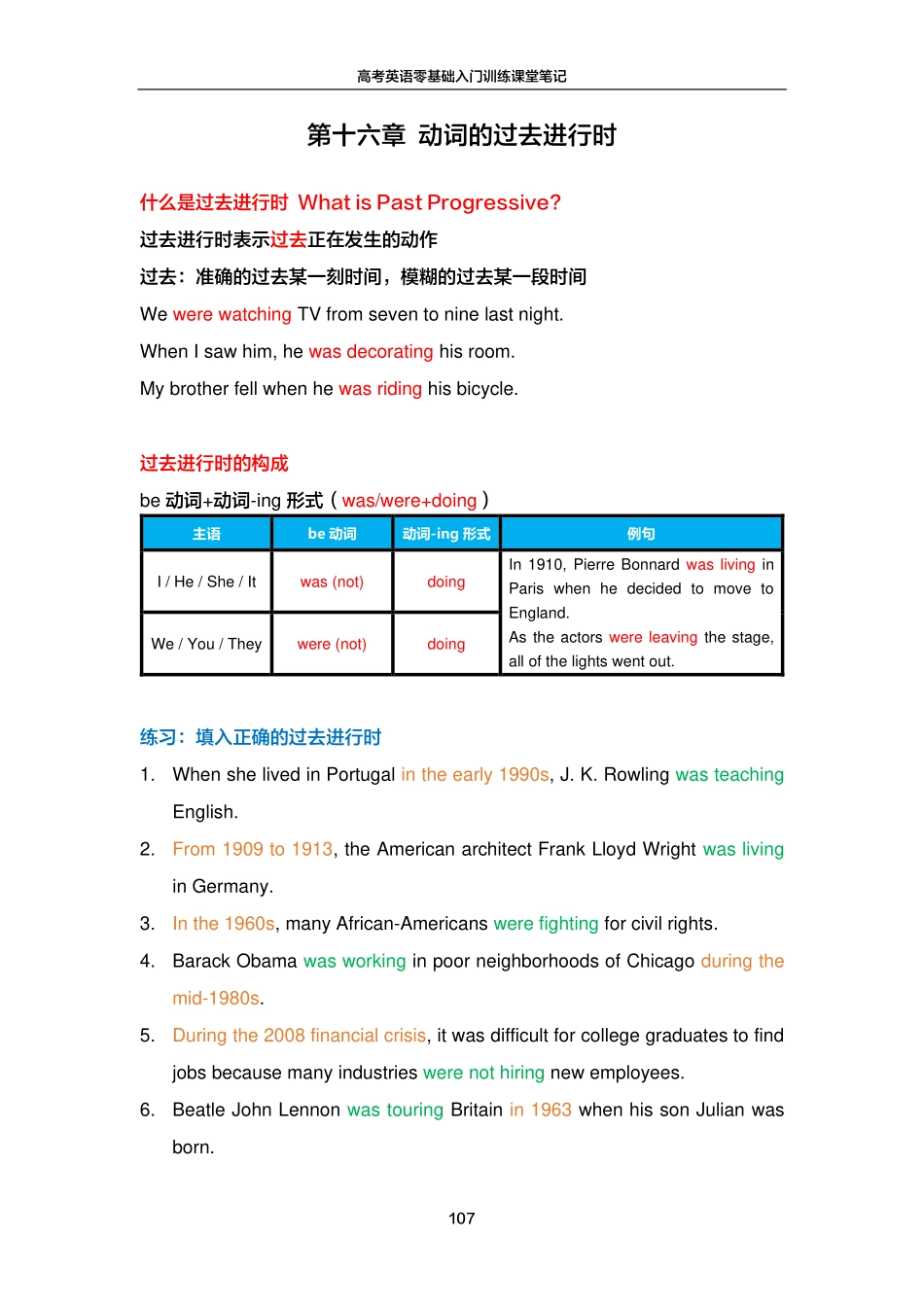 FREE高考英语零基础入门训练笔记16.pdf_第1页