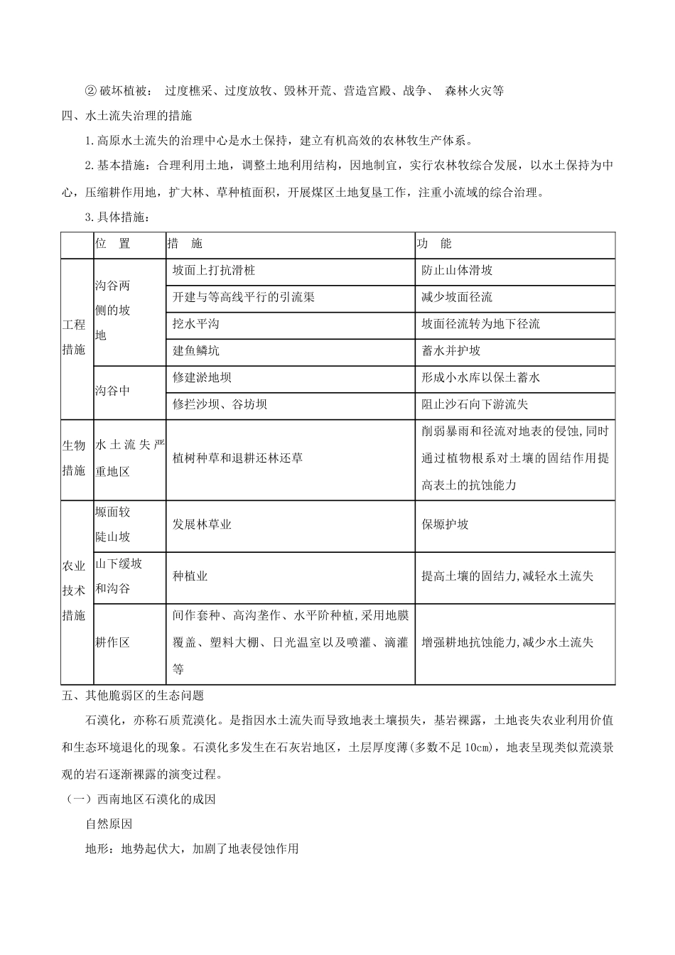 新教材人教版高中地理选择性必修2第二章资源环境与区域发展知识梳理.docx_第2页