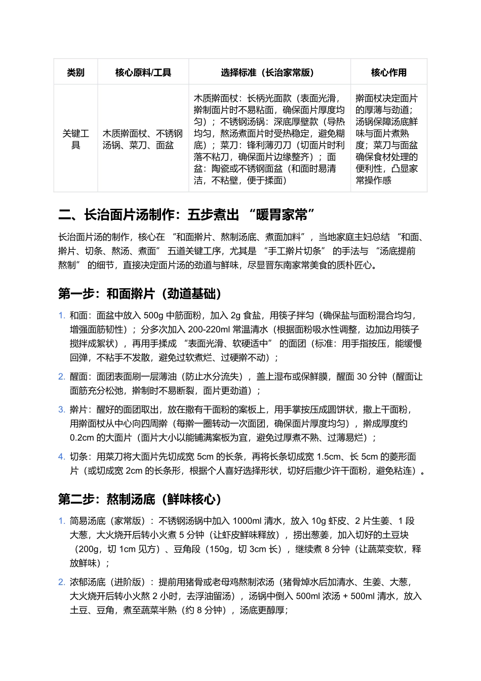 长治面片汤：藏着晋东南烟火的暖胃家常.docx_第2页