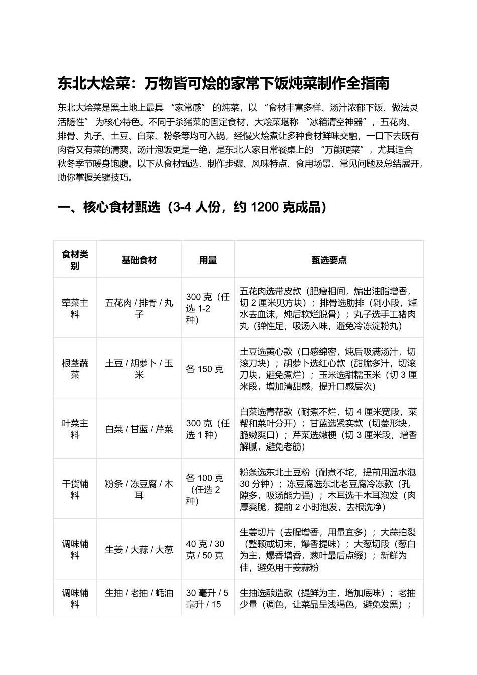 东北大烩菜：万物皆可烩的家常下饭炖菜制作全指南.docx_第1页