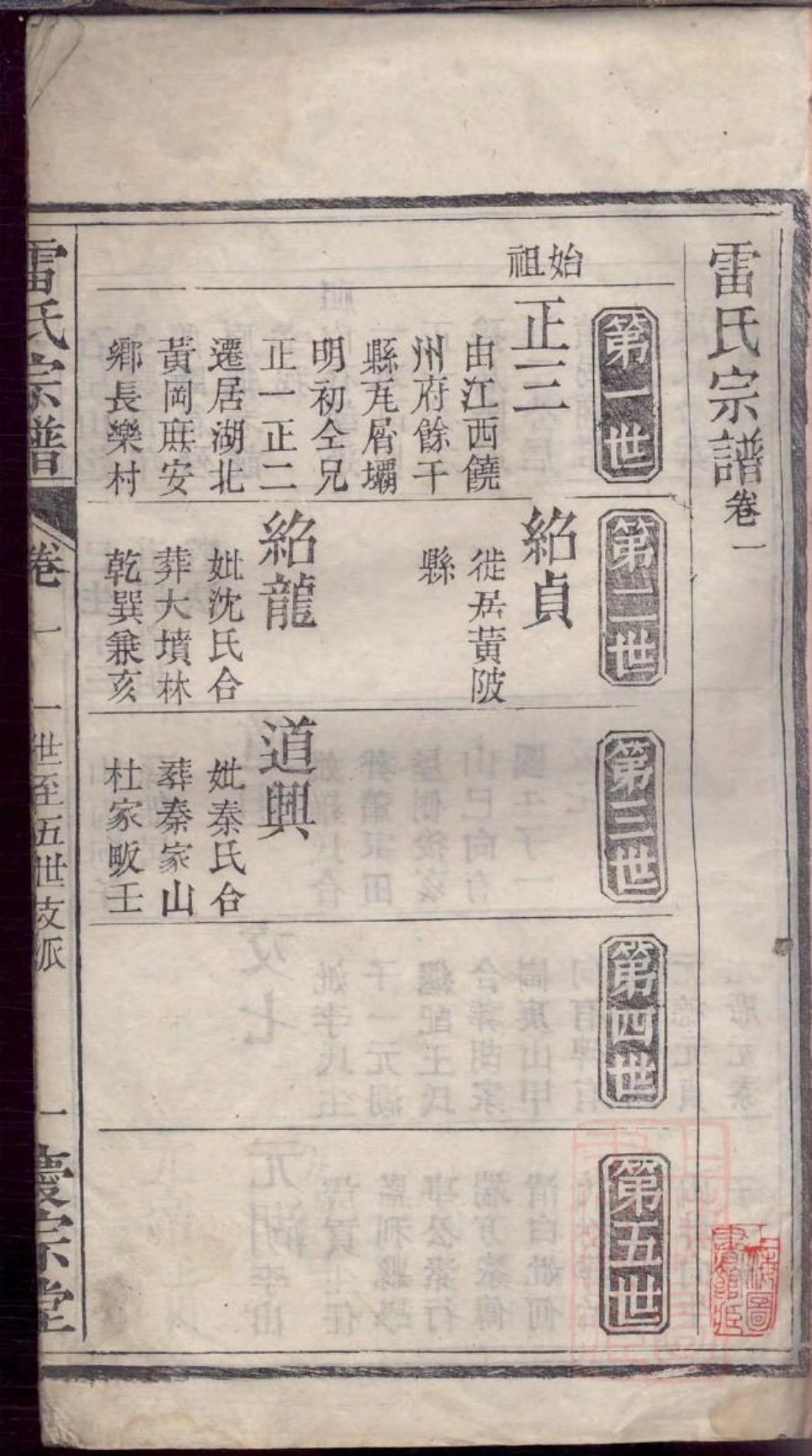 0025雷氏宗谱_002.pdf_第2页