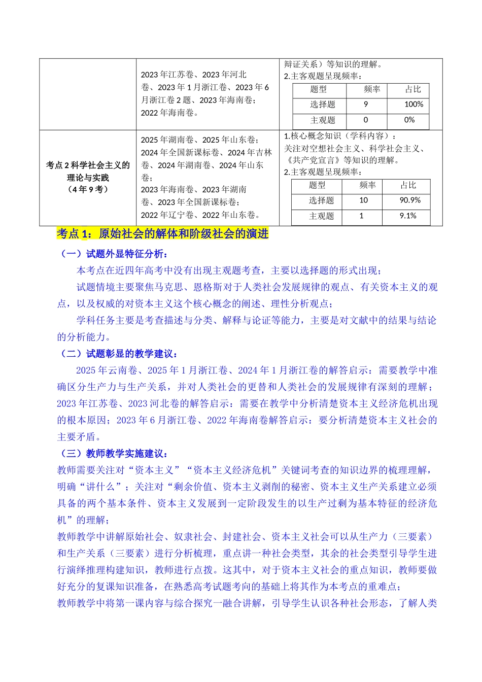 专题01 社会主义从空想到科学、从理论到实践的发展(全国通用)(原卷版).docx_第2页