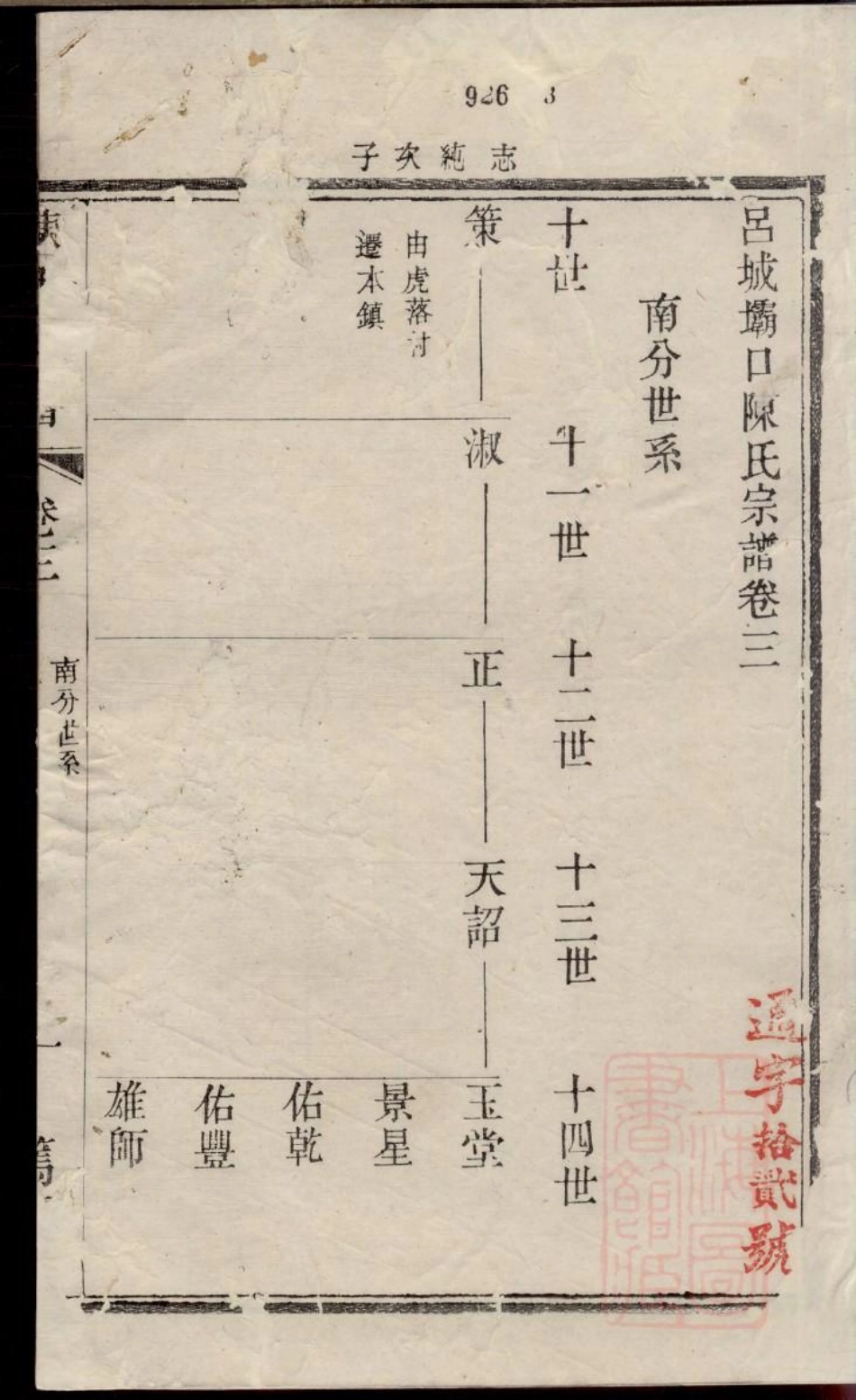 0339吕城坝口陈氏宗谱_004.pdf_第3页