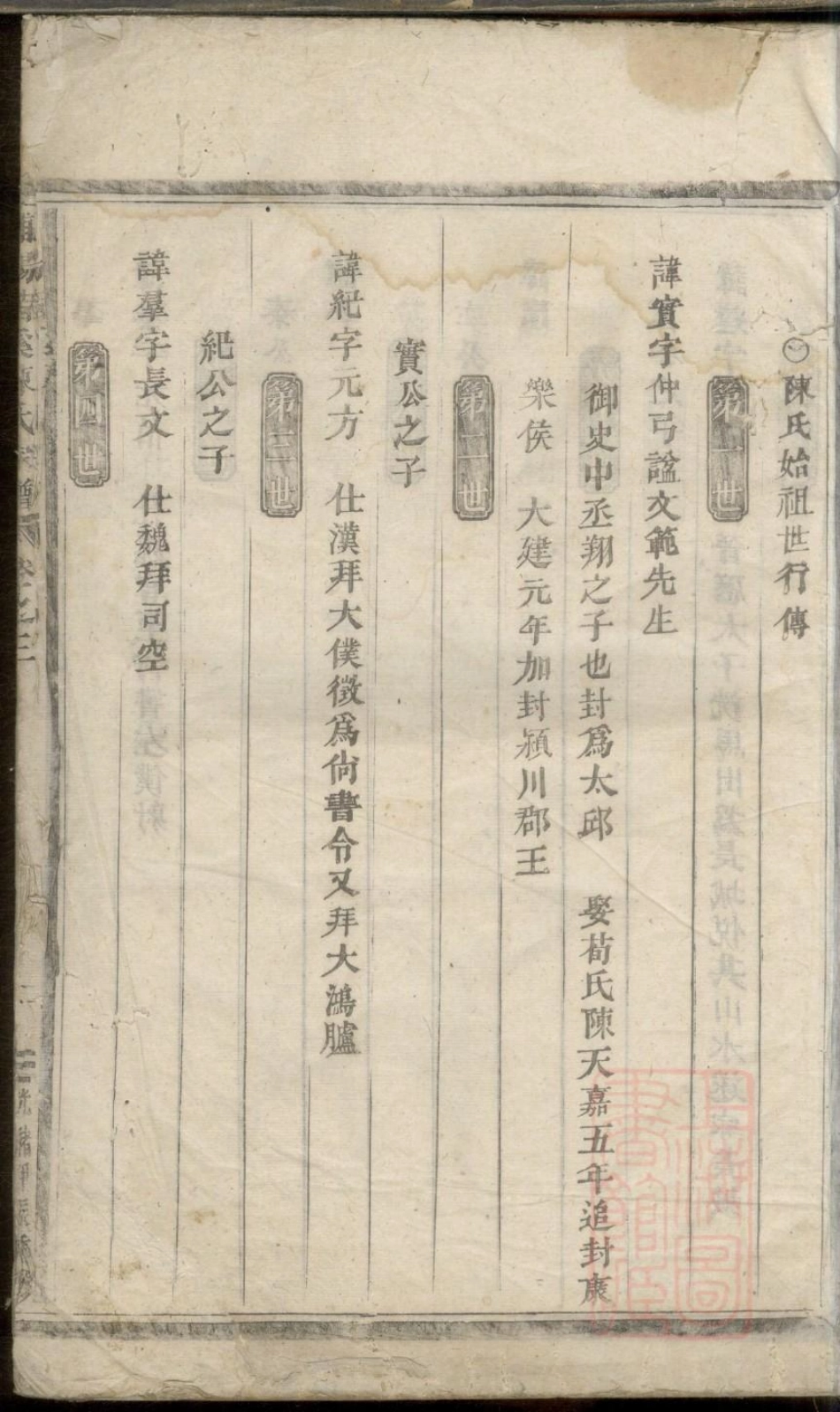 0355黄桥头陈氏宗谱_001.pdf_第2页