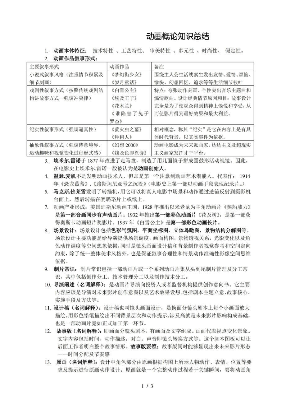 动画概论知识点总结.pdf_第1页