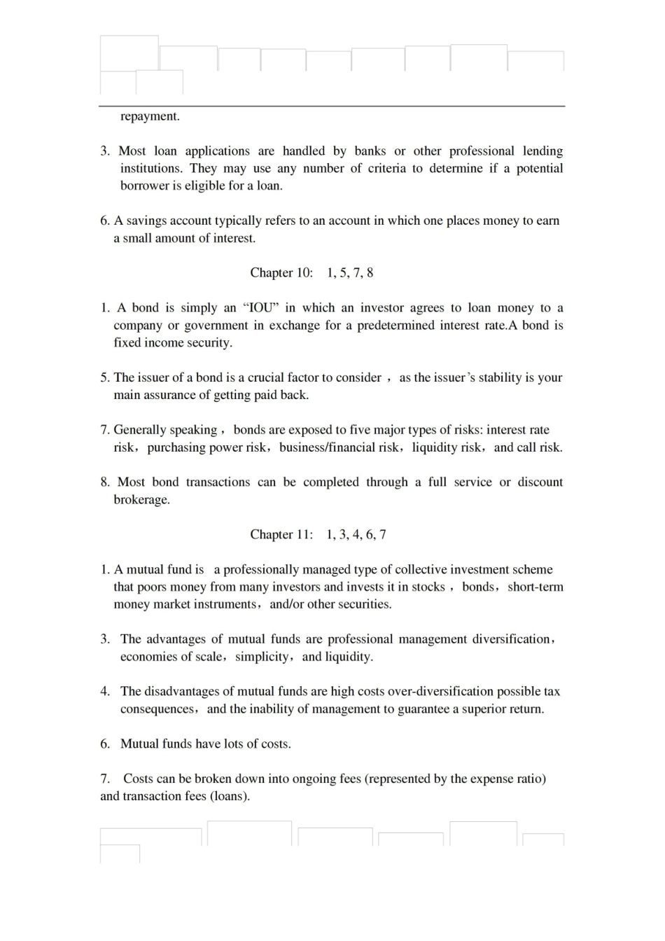 金融英语_复习大纲.pdf_第2页