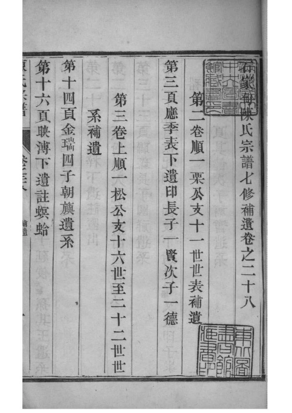 2046[江苏如皋]如皋县东石家甸陈氏增辑宗谱_026.pdf_第2页