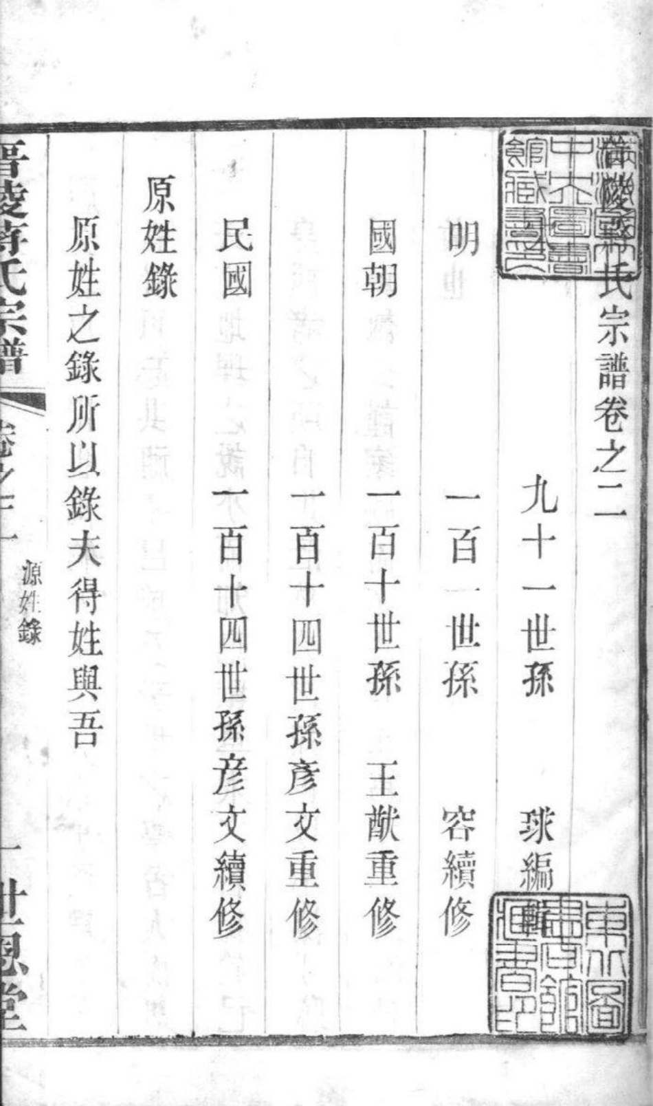 2197[江苏常州]晋陵蒋氏宗谱_003.pdf_第2页