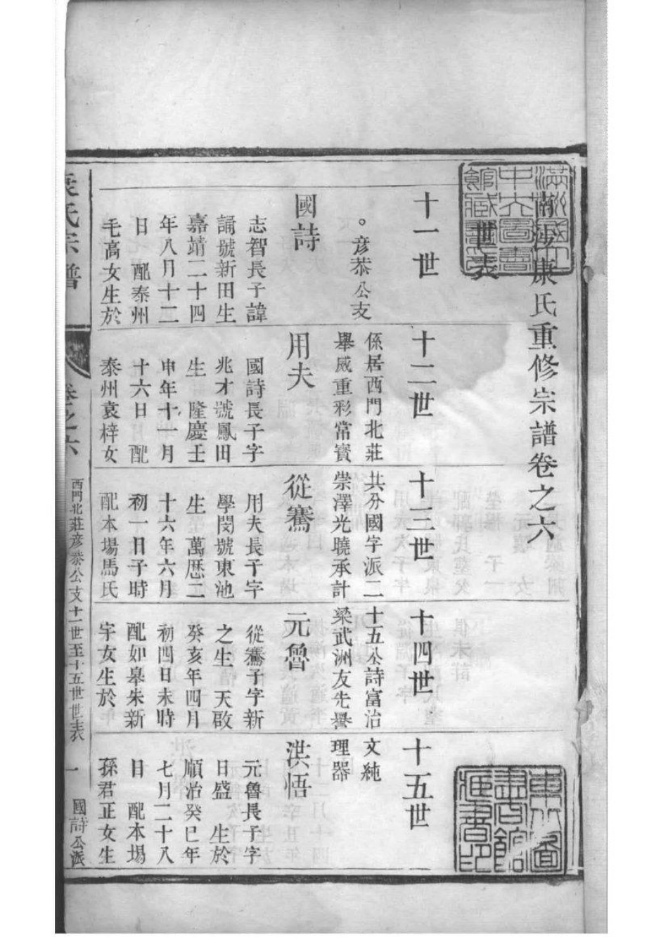 2223[江苏泰州]南沙康氏重修宗谱_004.pdf_第2页