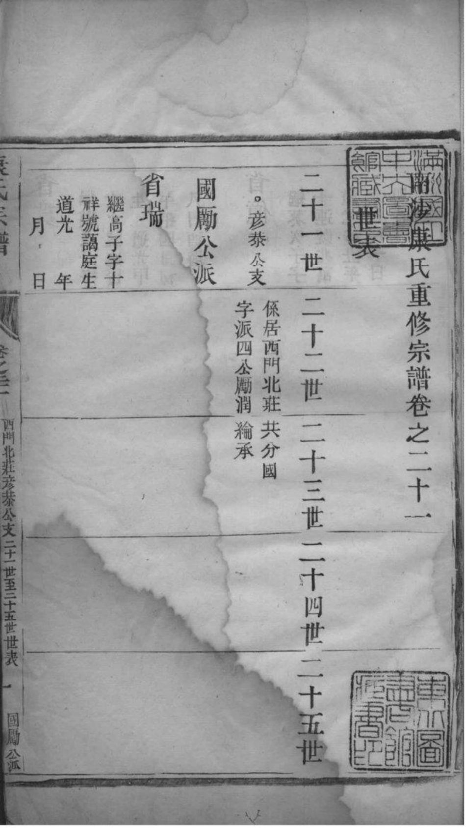 2223[江苏泰州]南沙康氏重修宗谱_017.pdf_第2页