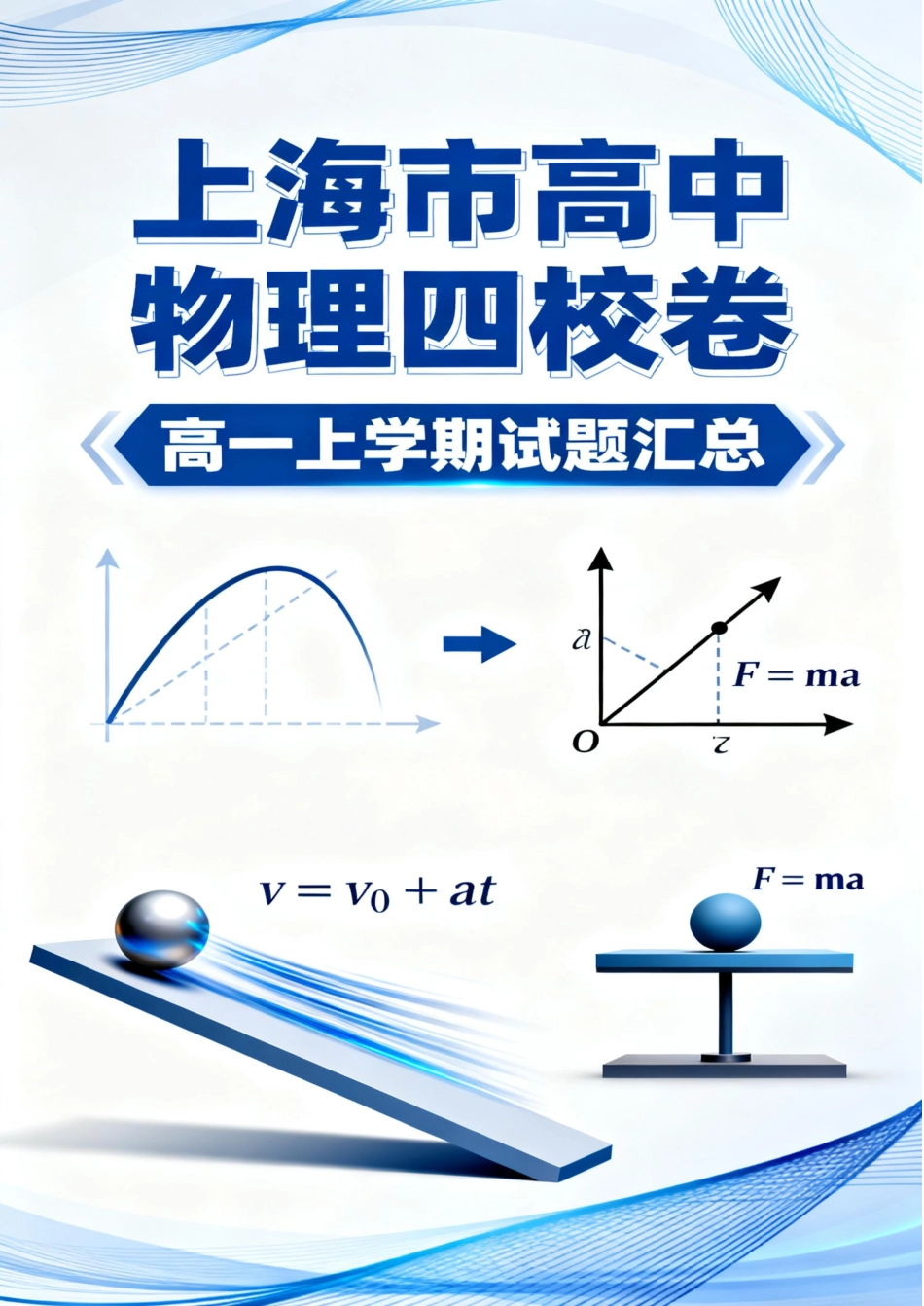 【学生版】上海市高中物理四校卷——高一上学期试题汇总(217页).pdf_第1页