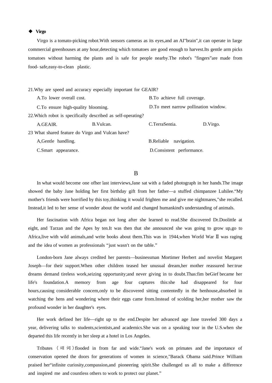 英语试题卷广东省“六校联盟”2026届高三年级第三次联考(11.27-11.28).docx_第3页