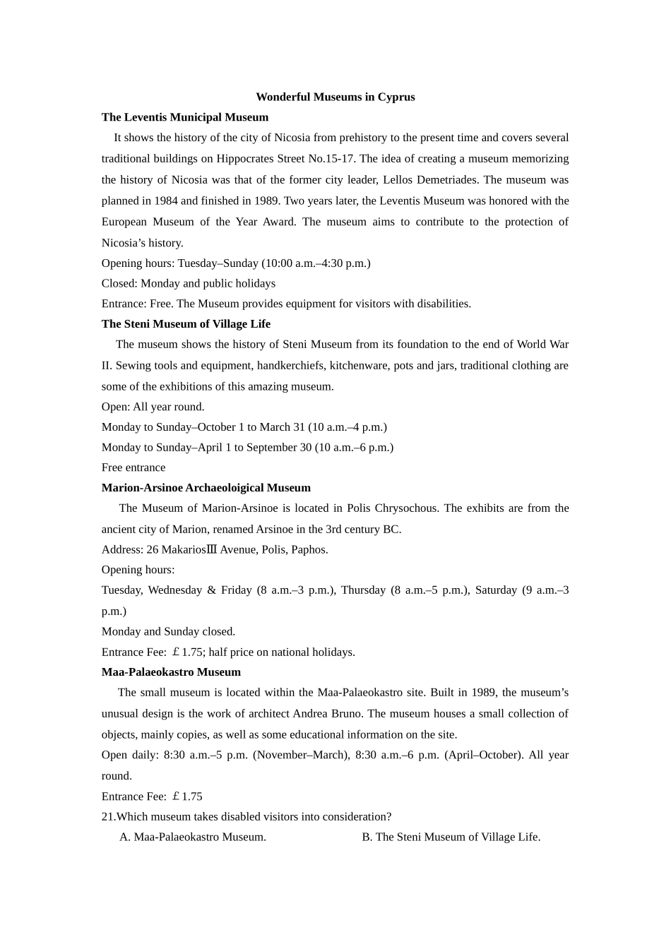 自贡一中高2028届高一上期中考试英语试题.docx_第3页