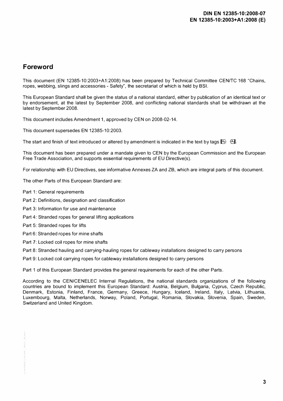 DIN EN 12385-10-2008 Steel wire ropes - Safety 国外标准规范.pdf_第3页