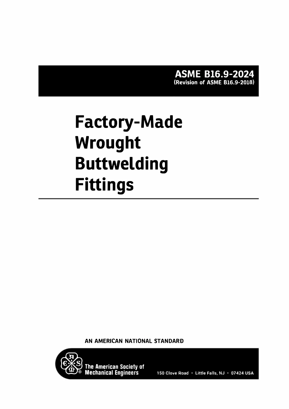 ASME B16.9-2024 工厂制造的锻轧制对焊管配件(英文版).pdf_第2页