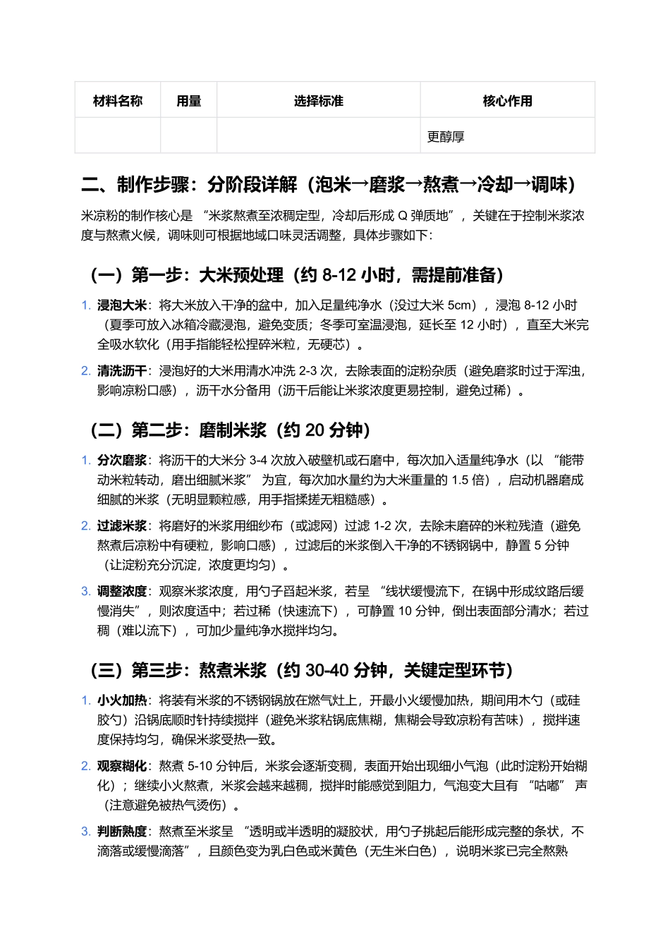 米凉粉:Q弹爽滑的夏日珍馐,一口酸辣解腻的家常美味.docx_第3页