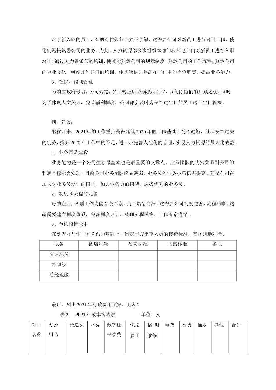 【行政人事专员】年度工作总结.doc_第3页