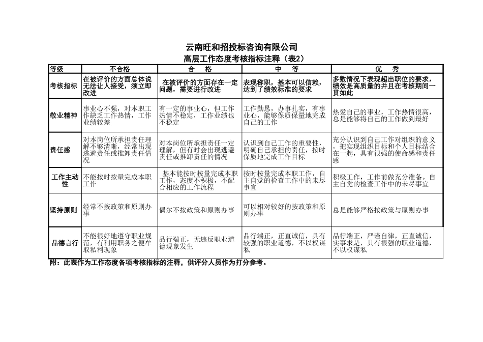 CPI高层互评估表格.xls_第2页