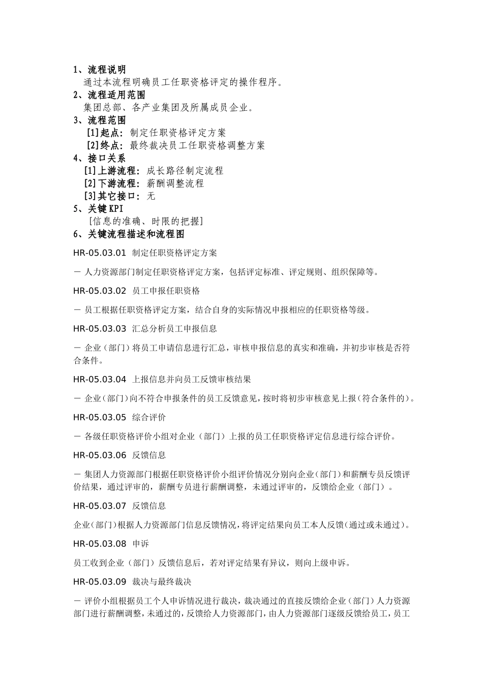 IBM新奥燃气控股集团任职资格评定流程说明书.doc_第1页