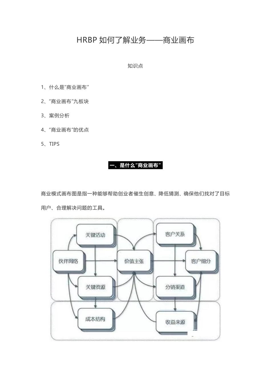 八、【HRBP如何弄懂业务】商业画布.pdf.pdf_第1页