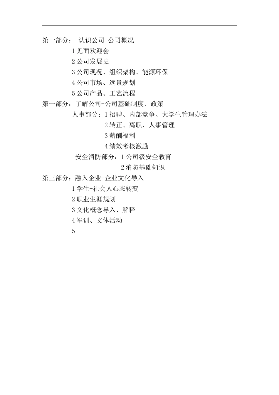 经典-大学生入职培训方案.doc_第3页