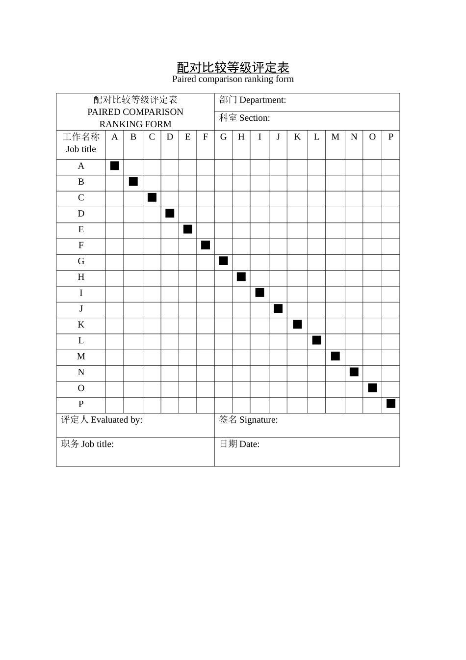 配对比较等级评定表.doc_第1页