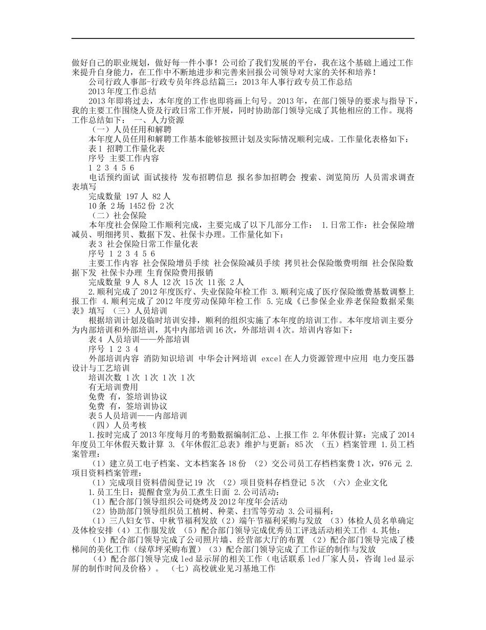 人事行政专员工作总结-6页.docx_第3页