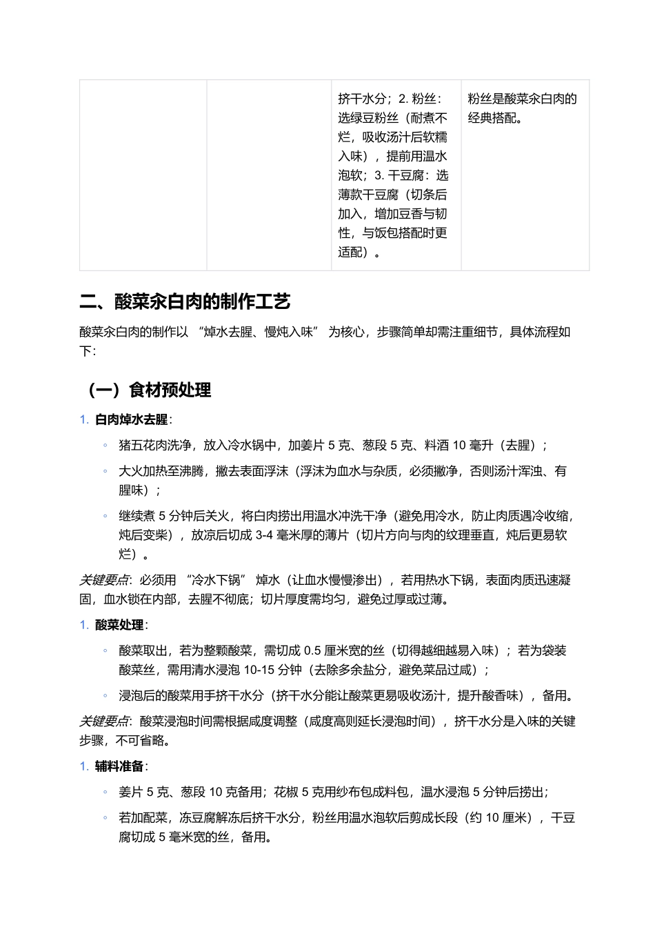 酸菜汆白肉:东北家常美食的全面解析.docx_第3页