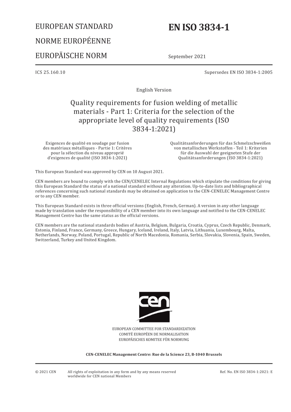 EN ISO 3834-1 2021（EN）.pdf_第1页