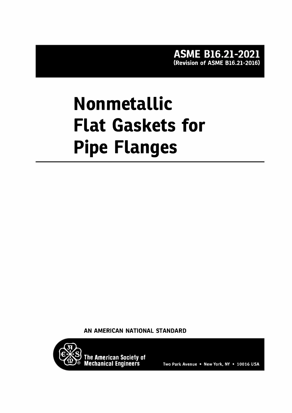 ASME B16.21-2021 用于管道法兰的非金属平板垫片（英文版）.pdf_第2页