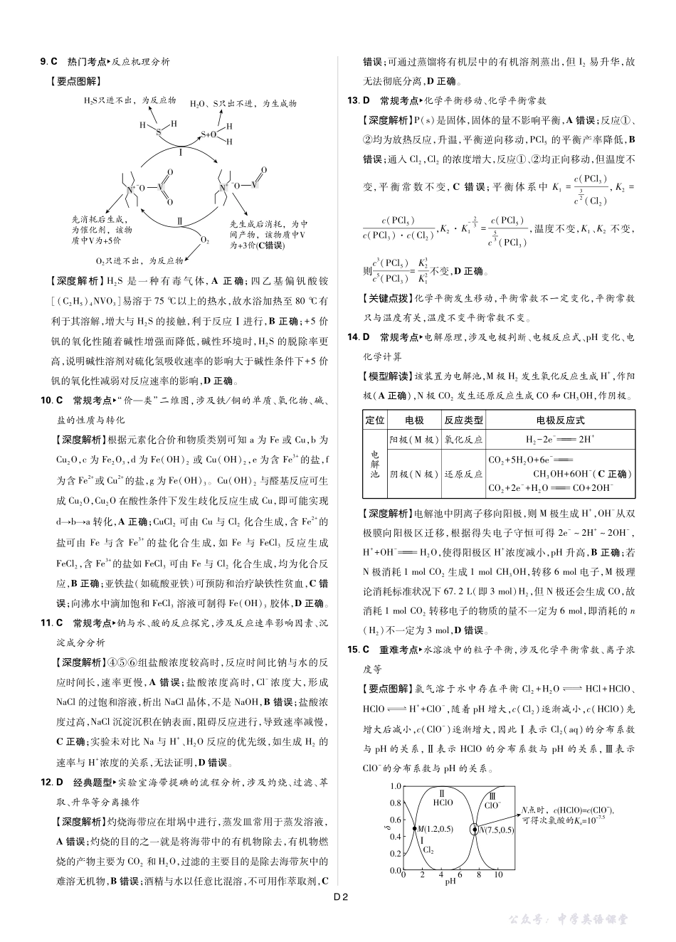 东北三省精准教学2025年12月高三联考强化卷化学解析.pdf_第2页