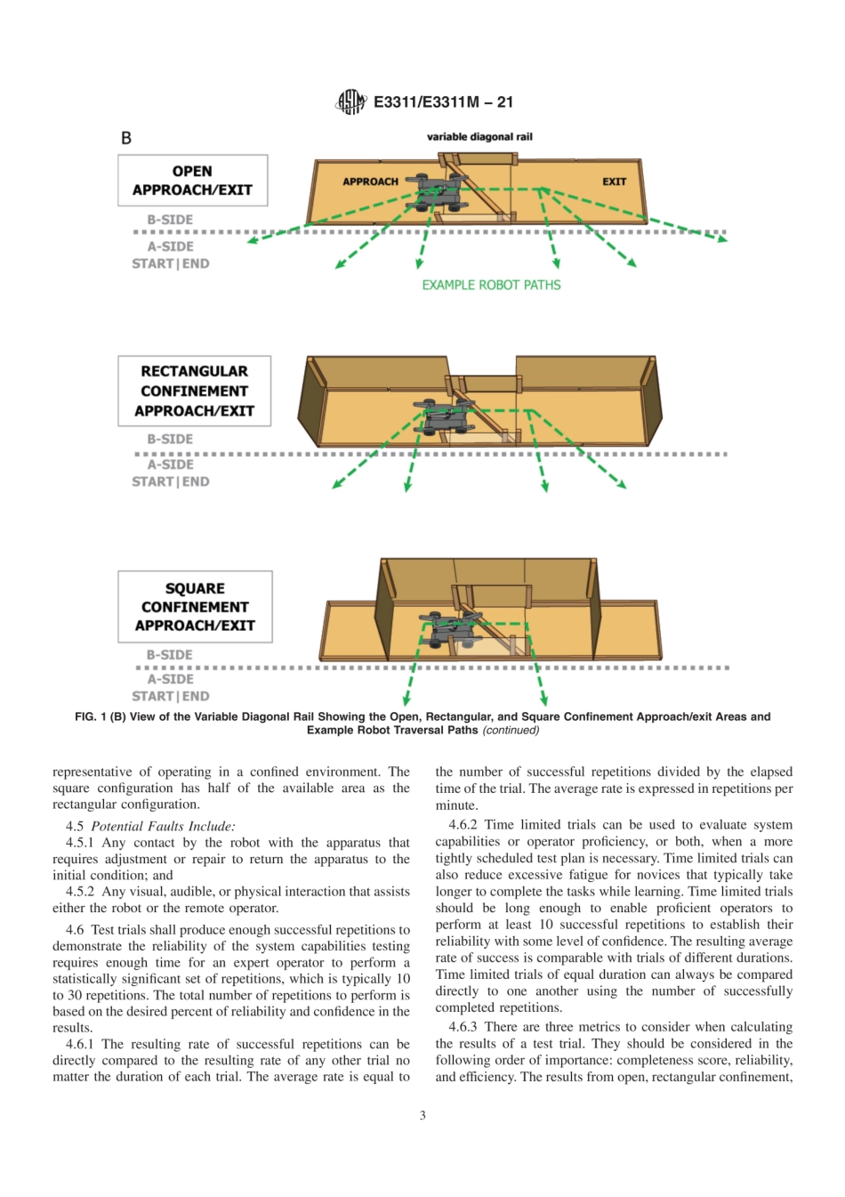 ASTM E3311／E3311M-21 Standard Test Method for Evaluating Response Robot Mobility Using Variable.pdf_第3页