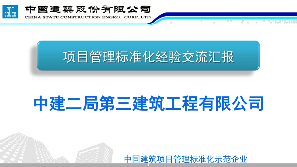 知名企业 项目管理标准化经验交流.pdf_第1页