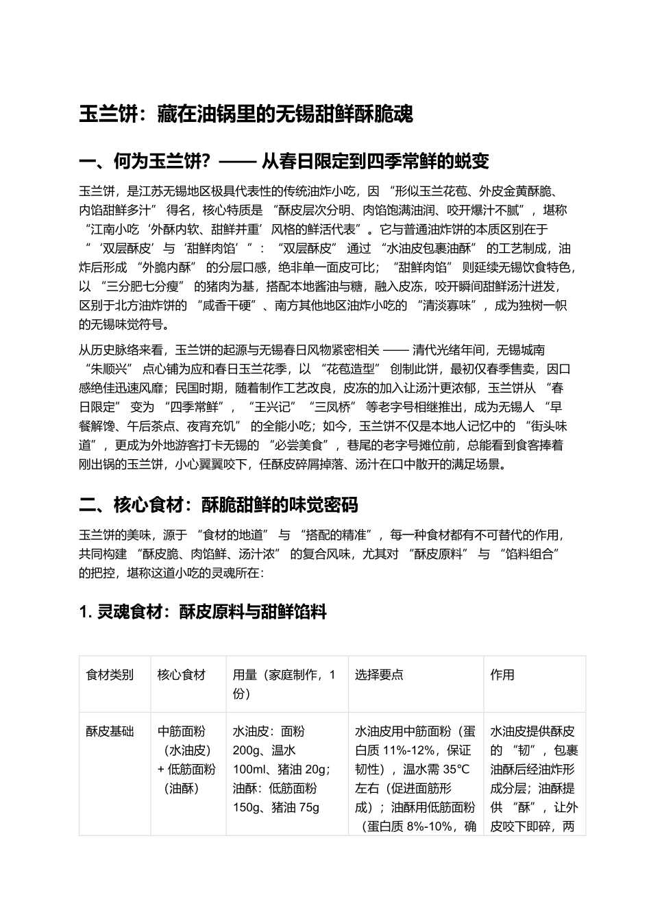 玉兰饼：藏在油锅里的无锡甜鲜酥脆魂.docx_第1页