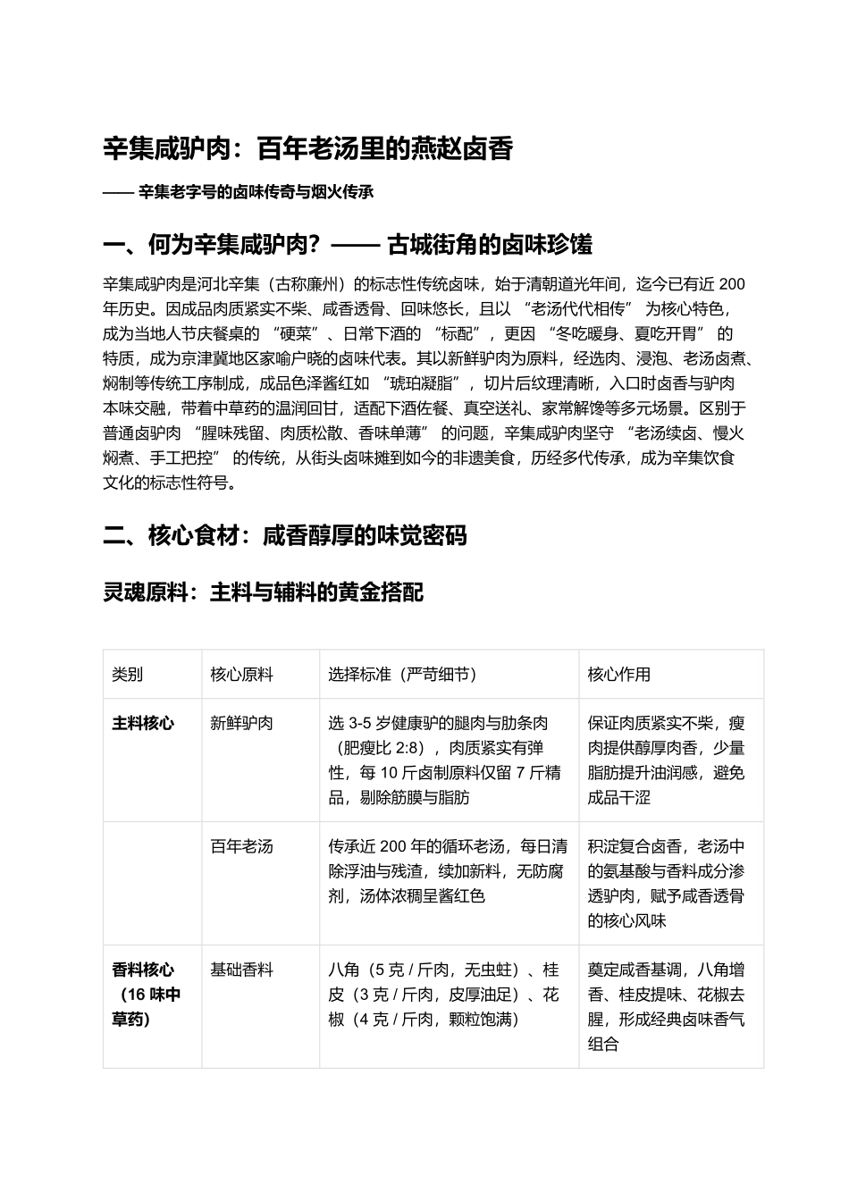 辛集咸驴肉：百年老汤里的燕赵卤香.docx_第1页