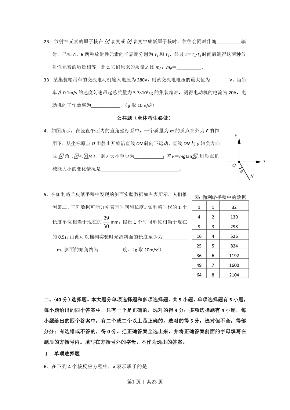 2008年高考物理试卷（上海）（解析卷）.pdf_第2页