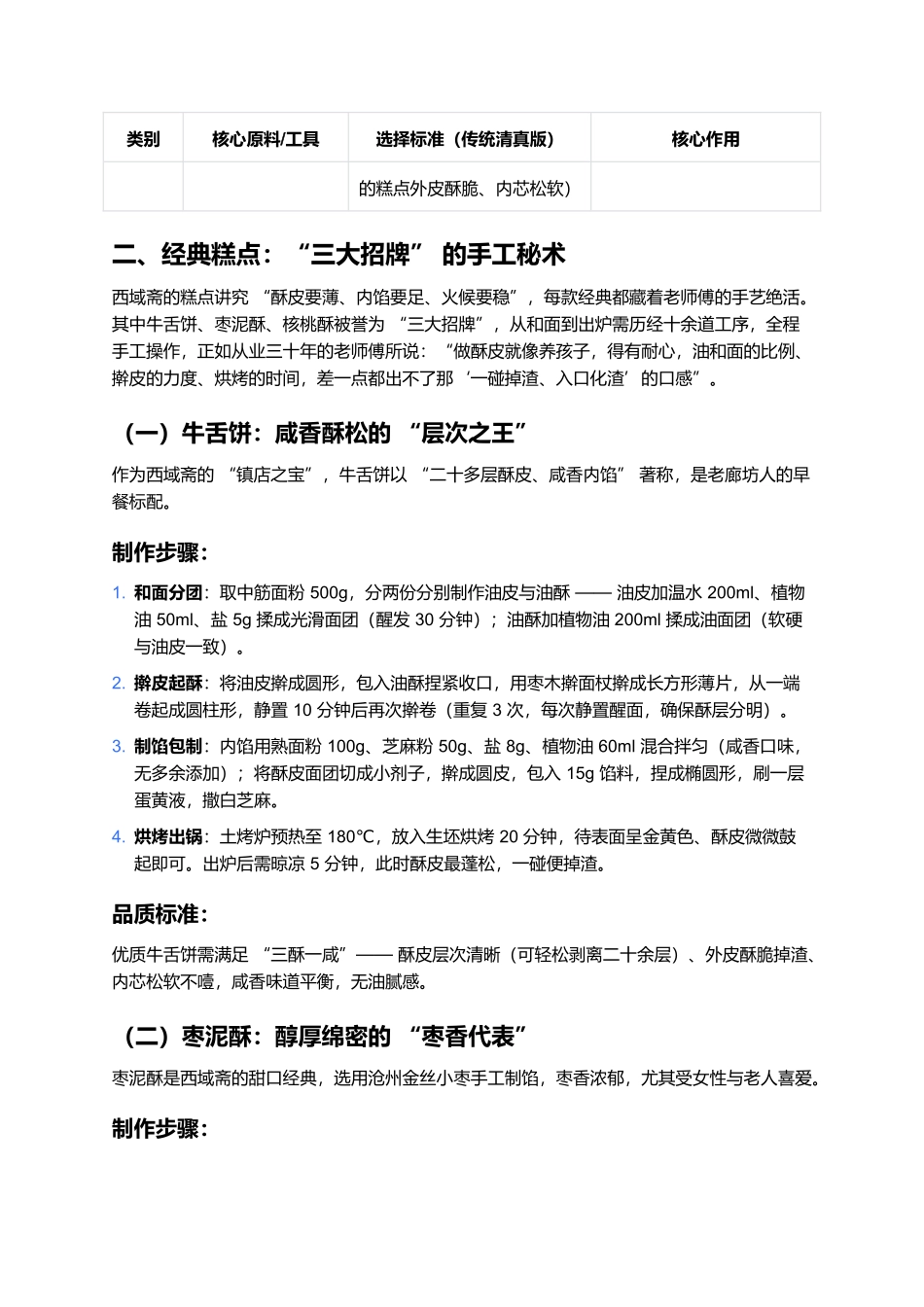 西域斋糕点：四代人的清真酥香，半世纪的老味传承.docx_第2页