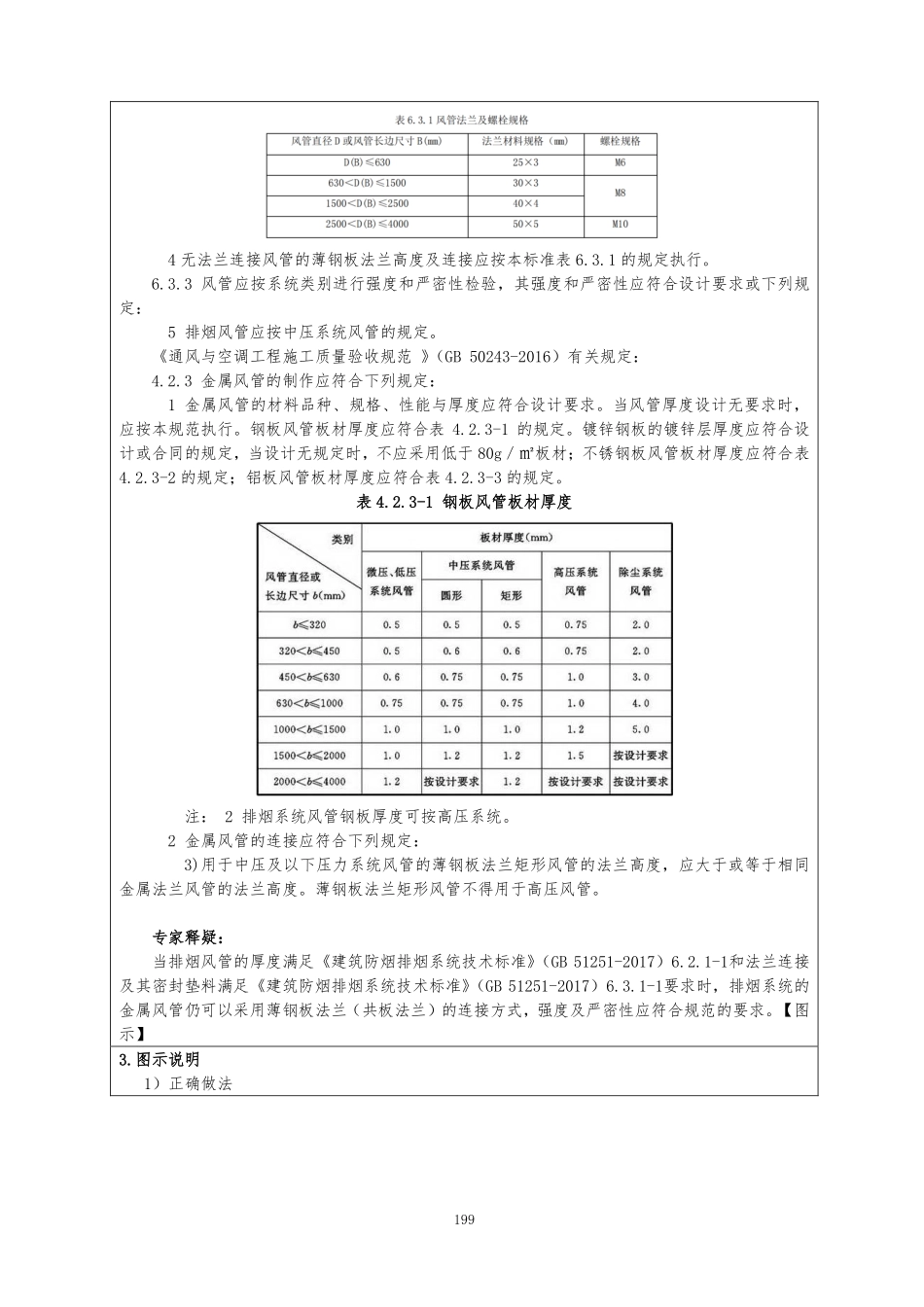 南京市消防验收技术指南摘录-排烟风管的连接能否采用薄钢板法兰?.pdf_第2页