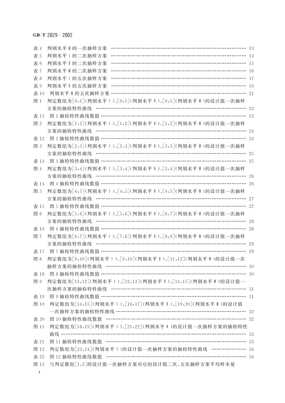 GB／T 2829-2002 周期检验计数抽样程序及表(适用于对过程稳定性的检验).pdf_第3页