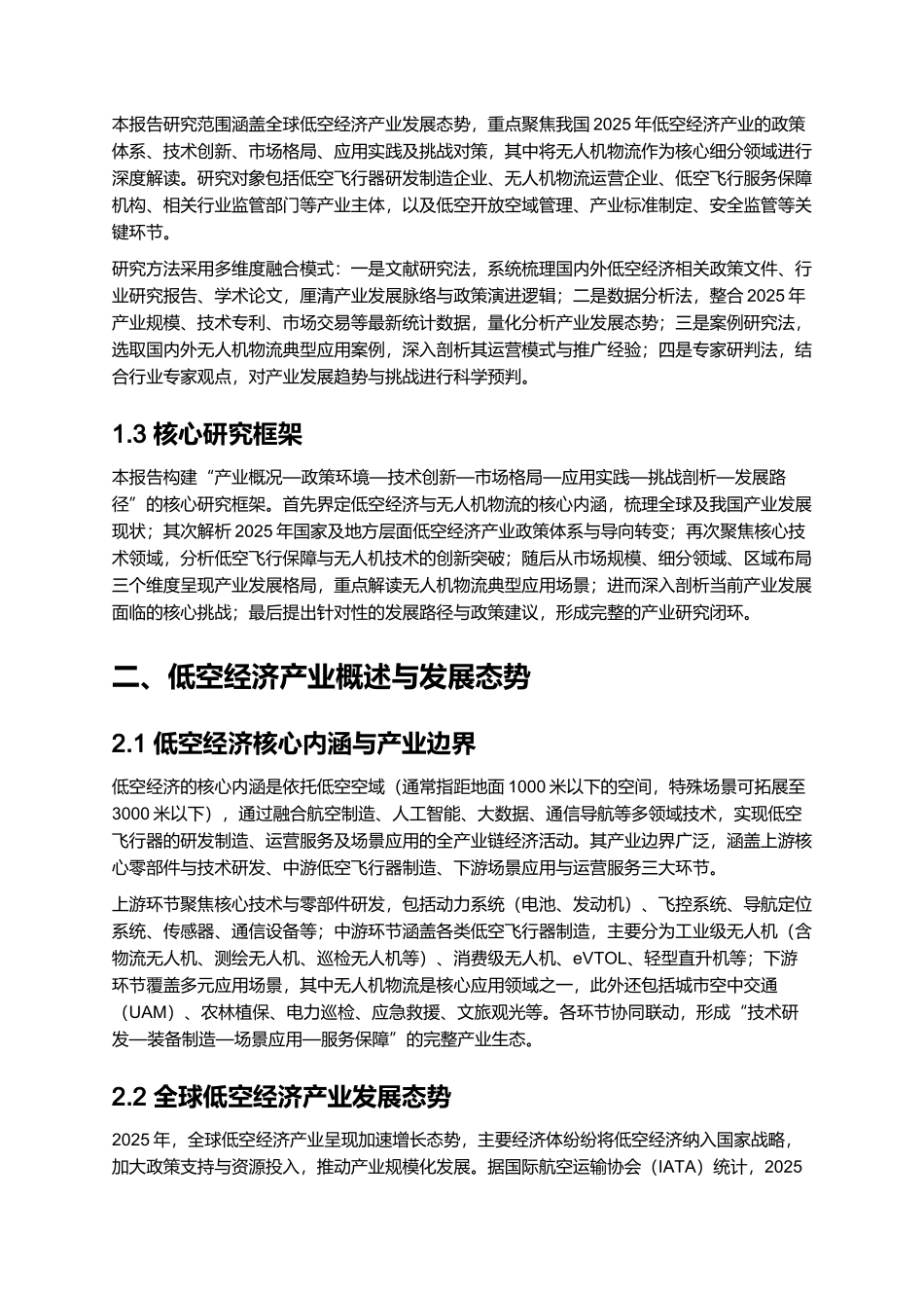 2025 低空经济产业发展报告（含无人机物流） (2).docx_第2页