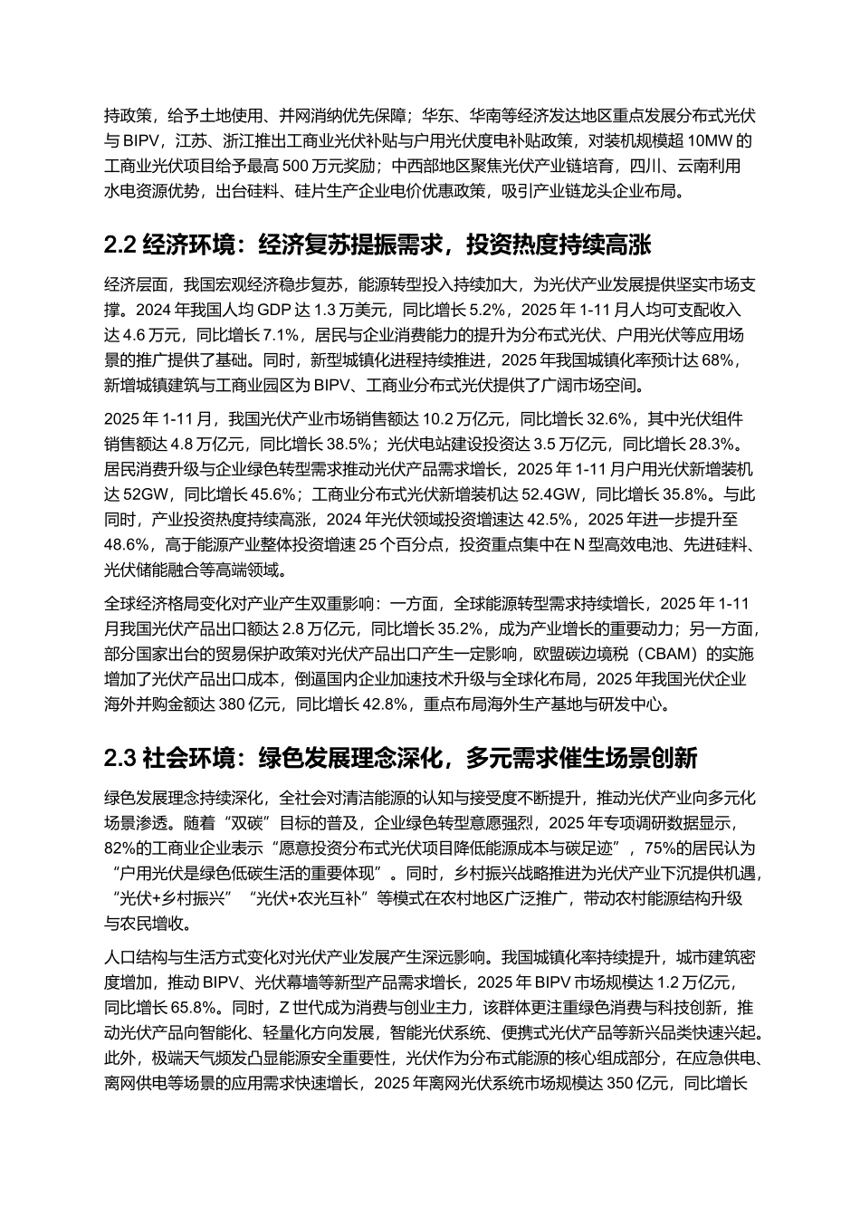 2025 中国光伏产业市场分析与政策适配报告.docx_第3页
