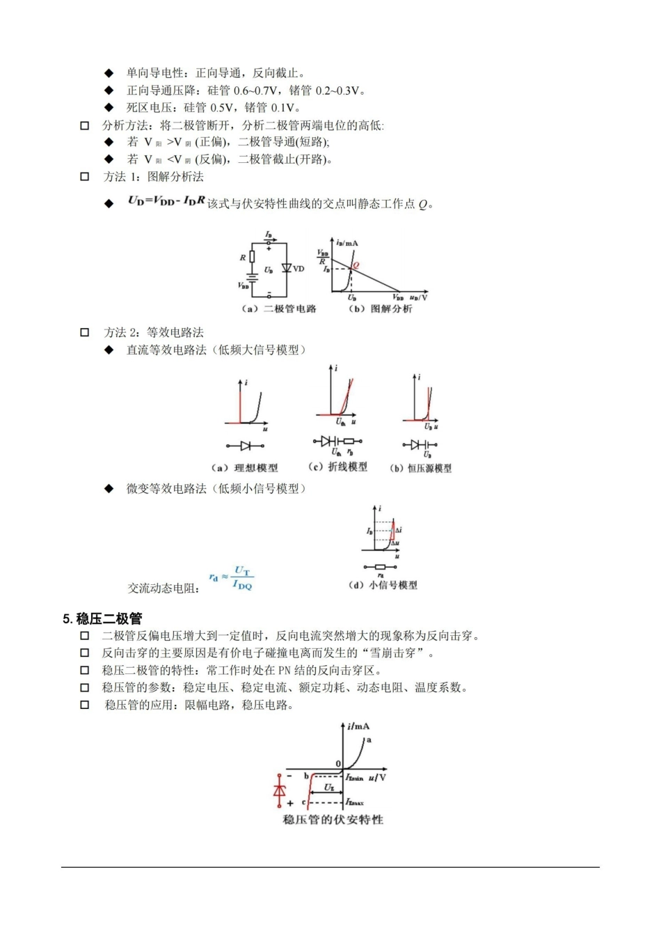 模拟电子技术基础-知识点.pdf_第2页