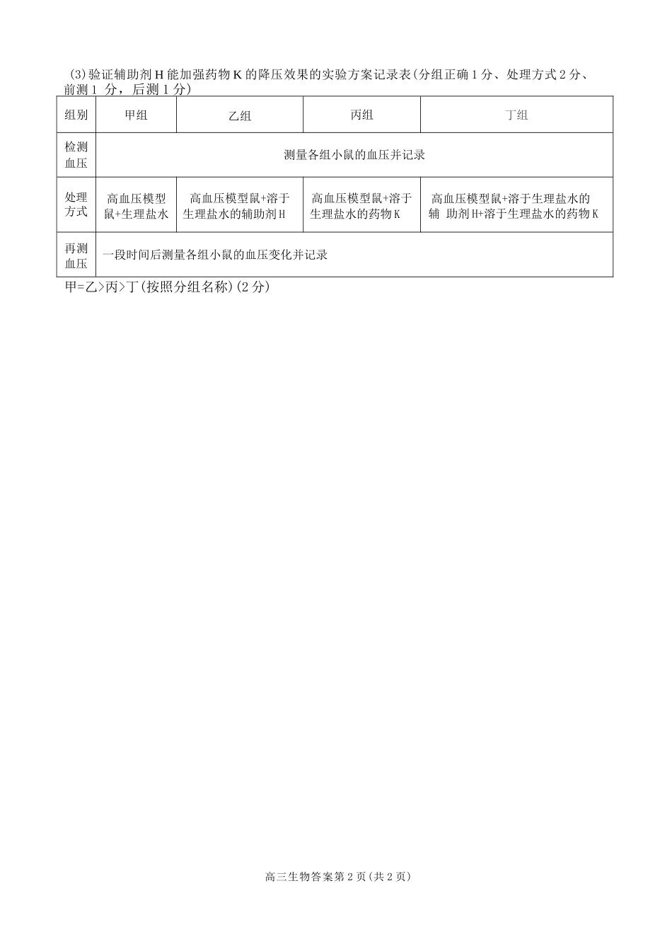 生物浙江省七校联考暨2026年1月浙江省普通高校招生选考科目模拟卷(12.22-12.24).docx_第2页