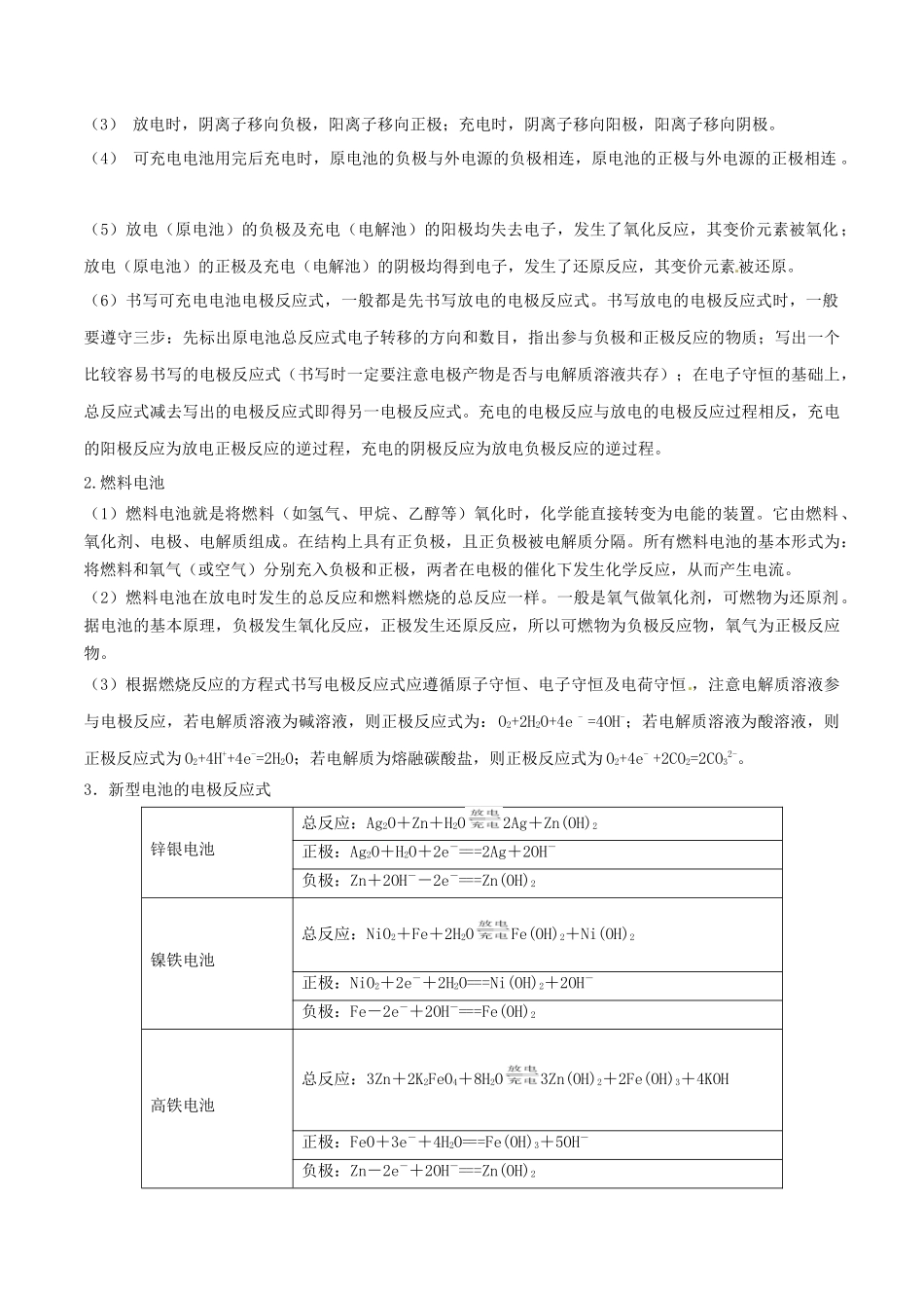 易错专题11电化学基础（原卷版）.docx_第2页