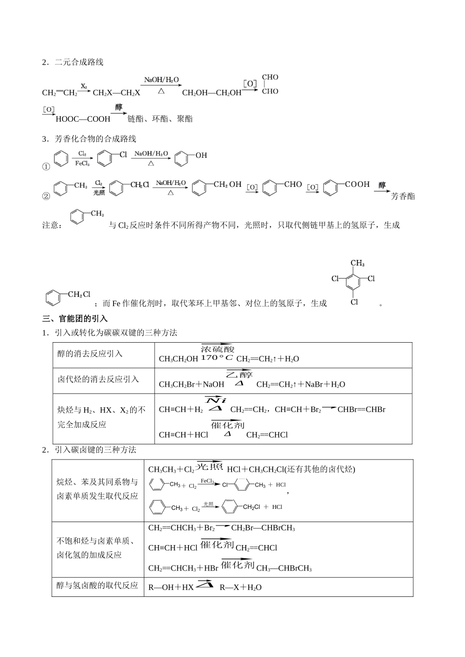 易错专题22有机推断解题策略（解析版）.docx_第2页