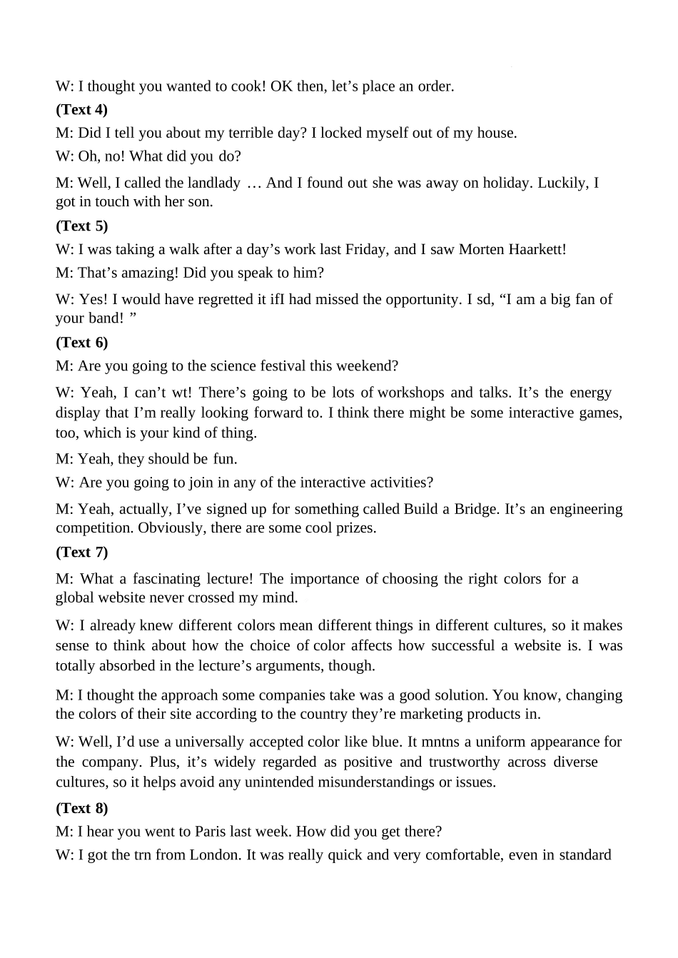 英语陕西省西安中学2026届高三上学期质量检测考试（三）（12.18-12.19）.docx_第3页