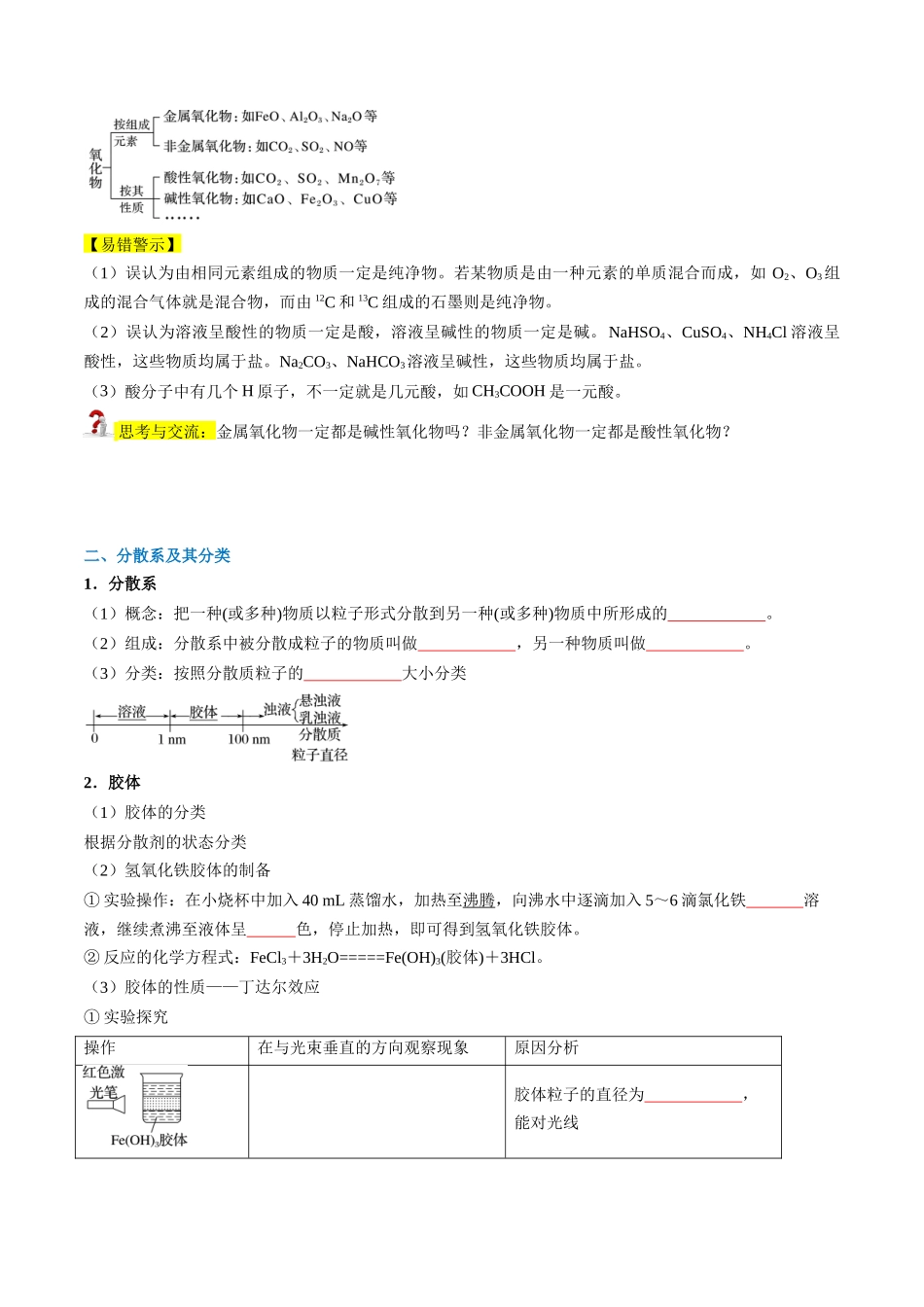 第01讲 物质的分类与转化（原卷版）.docx_第3页